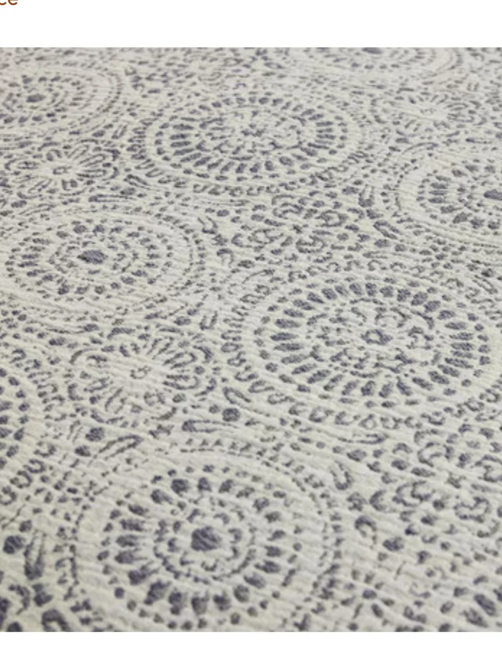 Pottery Barn Cotton Jacquard Medallion King Pillowcase 1